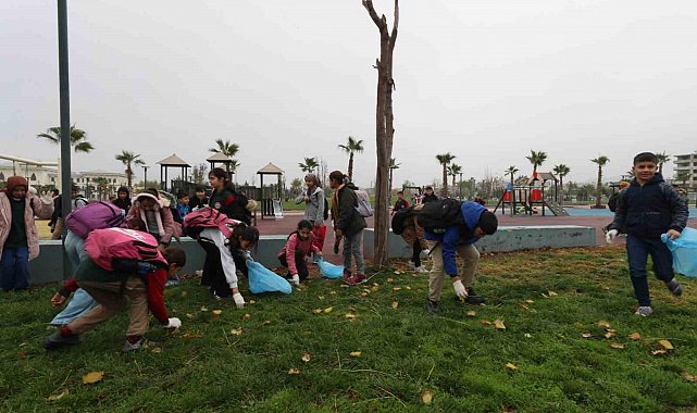 Eyyübiye Belediyesi'nden öğrencilere temizlik bilinci eğitimi