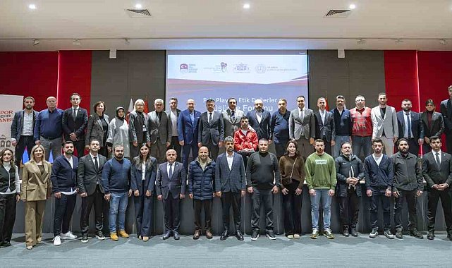 Fair Play ve Etik Değerler Düşünce Forumu, Olimpiyatevi'nde düzenlendi