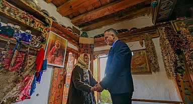 Fatmana 'Ölmeden valiyi görmek istiyorum' dedi, hayali gerçek oldu