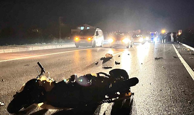 Fethiye'de hafif ticari araç, elektrikli bisiklete çarptı: 1 ölü