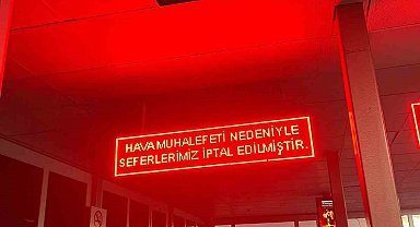 Fırtına nedeniyle Adalar'da vapur seferi durdu