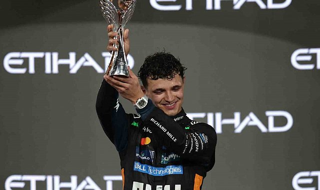Formula 1'de şampiyon Lando Norris