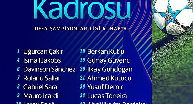 Galatasaray'ın, Monaco maçı kamp kadrosu belli oldu