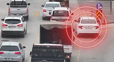 Gaziantep'te 'kaynak' yapan 810 sürücüye 802 bin TL ceza