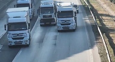 Gaziantep'te dron destekli denetimlerde 4 bin 786 araca ceza