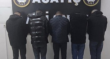 Gaziantep'te iki iş yerine silahla ateş edilmesine ilişkin 5 şüpheli yakalandı