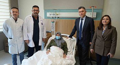Gaziantep'te kadın hasta, kadavradan yapılan böbrek nakli ile sağlığına kavuştu