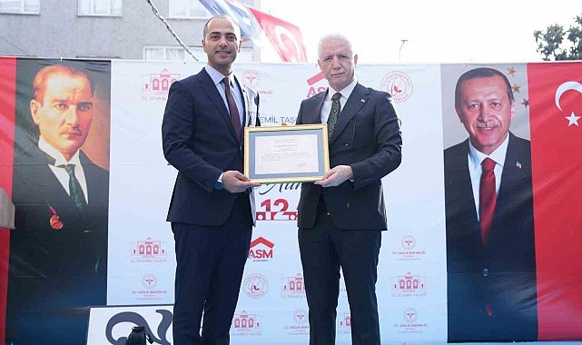 Gaziosmanpaşa Belediyesi tarafından yapılan Çocuk Etkinlik ve Aile Sağlığı Merkezi hizmete açıldı