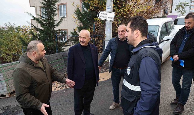 Gebze'de altyapı çalışması sonrası 21 bin tonluk asfalt çalışması