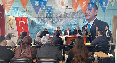 Gediz AK Parti'de yeni ilçe başkanı için temayül yoklaması yapıldı