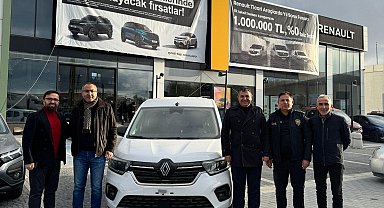 Gediz polisine araç desteği