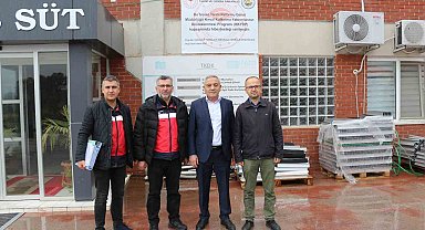 Gediz'de süt işleme tesisine yüzde 50 hibe desteği