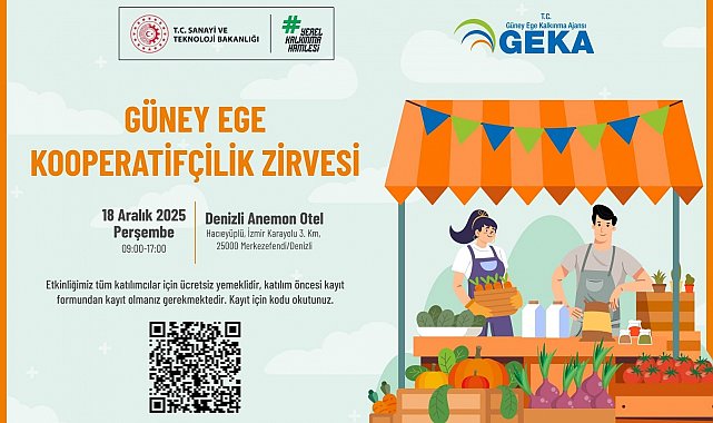 GEKA, Güney Ege Kooperatifçilik Zirvesine ev sahipliği yapacak