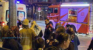 Genç kadın, polis ve itfaiye ekiplerini seferber etti