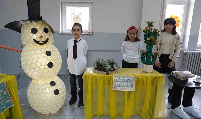 Geri dönüşümle farkındalık oluşturdular