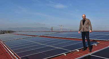 Germencik Belediyesi'nin güneş enerji sistemi devreye alındı