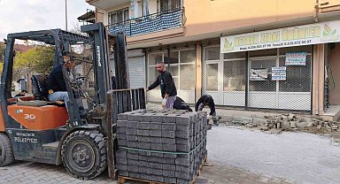 Germencik'te belediye ekiplerinin çalışmaları devam ediyor