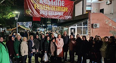 Gölcük'te kestane şöleni