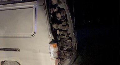 Gönen ve Manyas sınırında odun hırsızlığına suçüstü