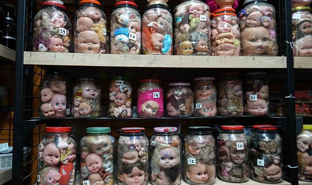 Görenleri ürküten sıra dışı koleksiyon