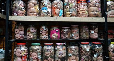 Görenleri ürküten sıra dışı koleksiyon