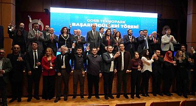 GOSB Teknopark'ta Ar-Ge ve inovasyonun başarıları ödüllendirildi