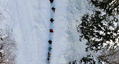 Gümüşhane'de şehrin gürültüsünden kaçanlar Torul'un zirvelerinde buluştu