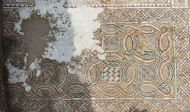 Hadrianopolis'te saray kompleksi ortaya çıktı: 4. yüzyıla ait eşsiz mozaikler bulundu