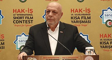 HAK-İŞ Başkanı Arslan: "Setlerde yatıp kalkmak zorunda kalan insanların temel pek çok haklarından mahrum bırakılması bizi üzüyor"