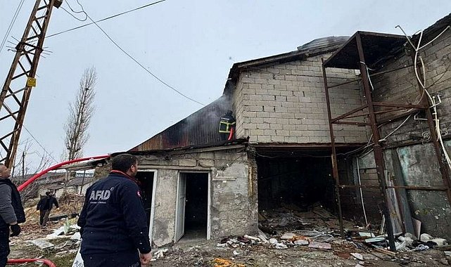 Hakkari'de demir atölyesinde patlama: 1 yaralı