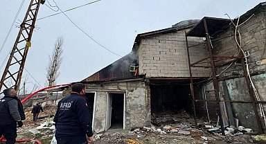 Hakkari'de demir atölyesinde patlama: 1 yaralı