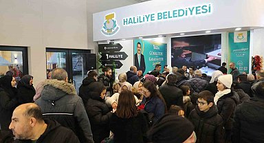 Haliliye Belediyesi standına büyük ilgi