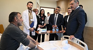 Hastalara moral ziyareti