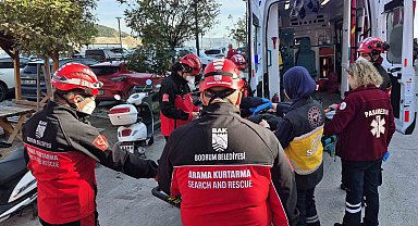 Hastanede deprem ve yangın tatbikatı