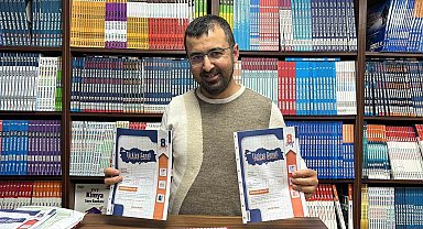 Hatay'da depremzede öğrencilere 8 bin ücretsiz deneme kitapçığı dağıtıldı