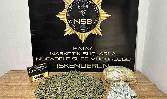 Hatay'da uyuşturucu operasyonu: 2 tutuklama