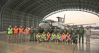 Hava Kuvvetleri'nden Akdeniz'de eğitim uçuşu