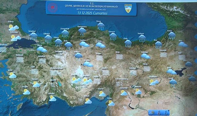 Hava sıcaklığı yurt genelinde mevsim normalleri civarında seyredecek