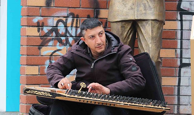 Havaların soğuması sokak sanatına engel olamadı