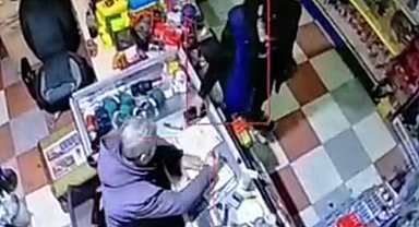 Hırsız önce kameraya sonra polise yakalandı