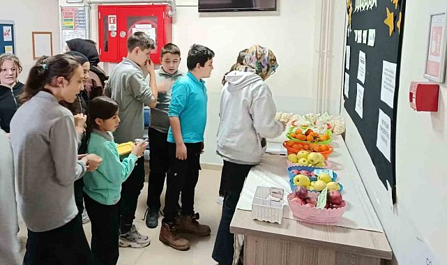 Hisarcık AİHL'de dürüstlük marketi açıldı