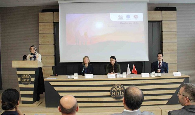 Hitit Üniversitesi'nde düzenlenen Ulusal Kadın ve Aile Sempozyumu başladı: 108 bildiri sunulacak