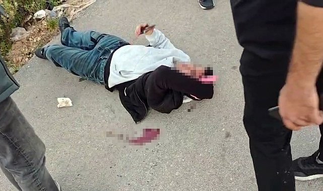 Husumetlileriyle karşılaşan genç bıçaklanarak yaralandı