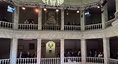 Hz. Mevlana, 752. Vuslat yıl dönümünde Kasımpaşa Mevlevihanesi'nde anıldı