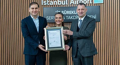 İGA İstanbul Havalimanı'na "ISO 22301 İş Sürekliliği Yönetim Sistemi Sertifikası" verildi