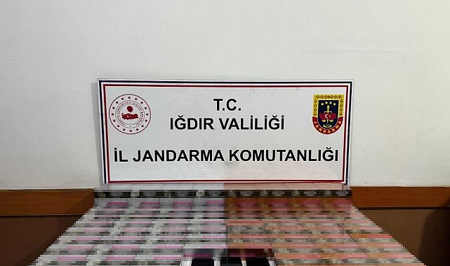 Iğdır'da elektronik sigara kaçakçılarına jandarma darbesi: 3 gözaltı