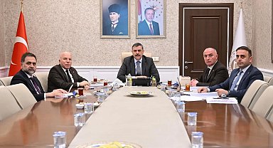 İkinci OSB'de durum değerlendirmesi yaptılar