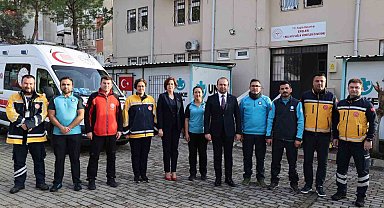 İl Sağlık Müdürü Şenkul UMKE ekibiyle bir araya geldi