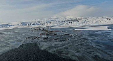 İlçe adeta dondu, termometreler -19.4'ü gösterdi