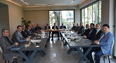 İlçe Müftüleri aylık mutat toplantısı Salihli'de yapıldı